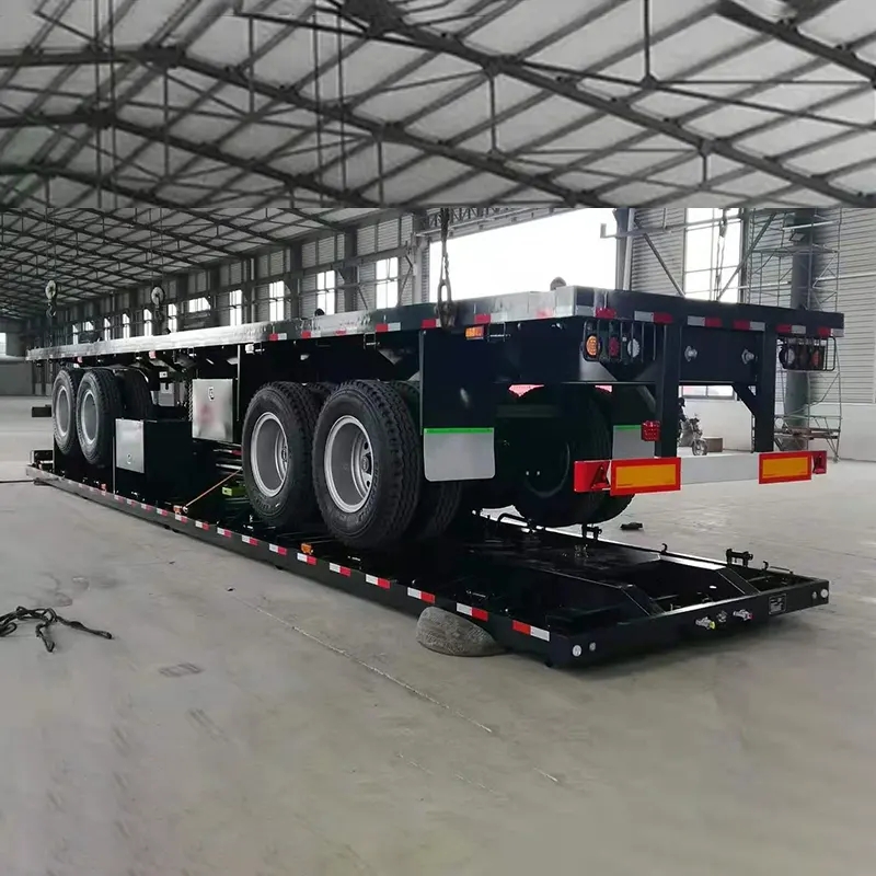 Apakah struktur Flatbed Semi Trailer?