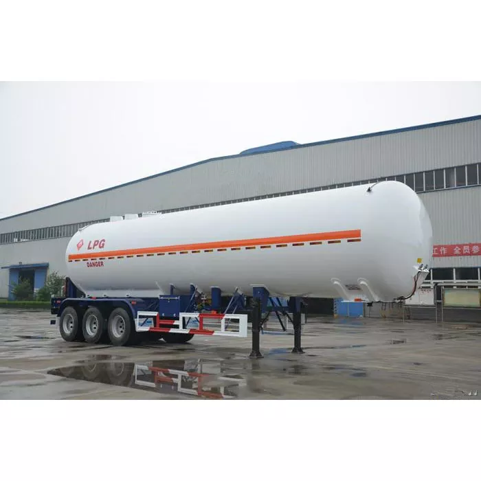 Semitrailer Tangki Lpg 3 gandar 50cbm dengan Injap Standard Euro