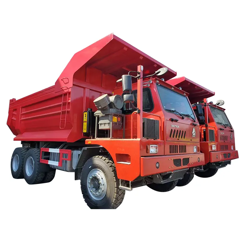 Sinotruk Howo 6x4 Mining Dumper Truck dengan Euro II 371HP