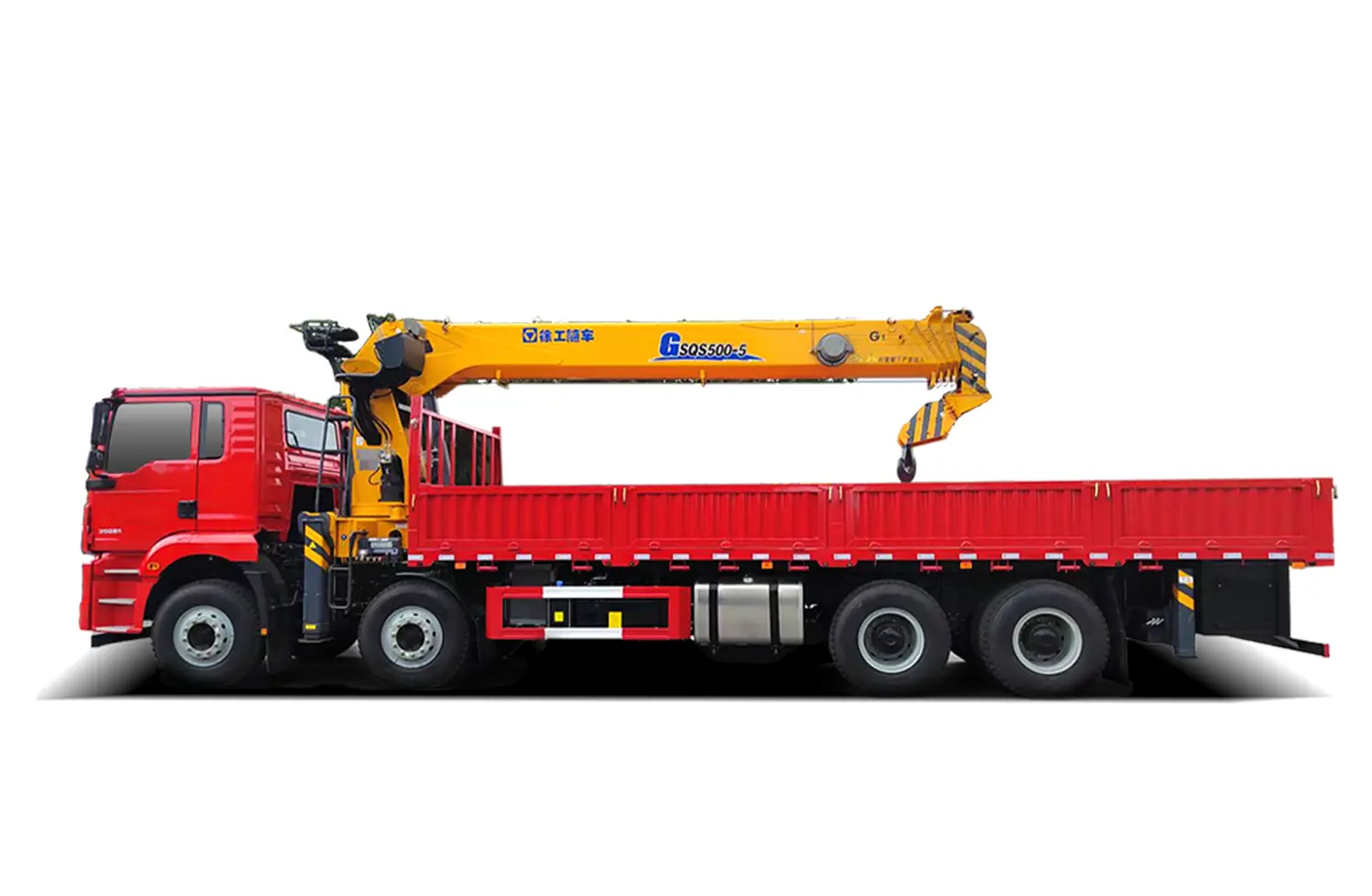 Crane yang dipasang di trak